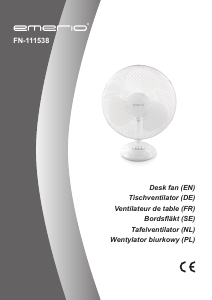 Manual Emerio FN-111538 Fan