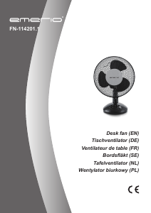 Bedienungsanleitung Emerio FN-114201.1 Ventilator