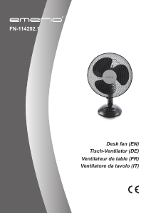 Bedienungsanleitung Emerio FN-114202.1 Ventilator