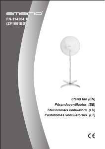 Handleiding Emerio FN-114204.10 Ventilator