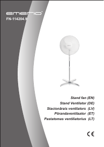 Rokasgrāmata Emerio FN-114204.9 Ventilators