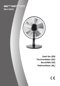 Manual Emerio FN-110475 Fan