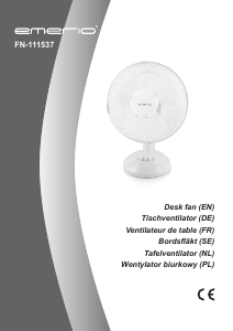 Manual Emerio FN-111537 Fan