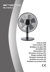 Bedienungsanleitung Emerio FN-110475.2 Ventilator