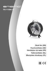 Instrukcja Emerio FN-111696.17 Wentylator