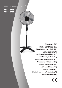Priručnik Emerio FN-112031.1 Ventilator