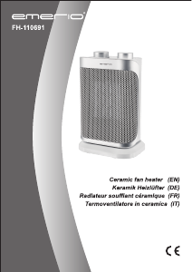 Manuale Emerio FH-110691 Termoventilatore