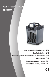 Bruksanvisning Emerio FH-117205 Värmefläkt