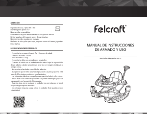 Manual de uso Felcraft 4015 Hamaca bebé