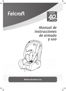 Manual de uso Felcraft Z-22 Asiento para bebé
