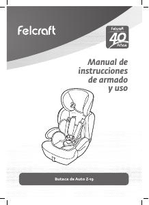 Manual de uso Felcraft Z-19 Asiento para bebé