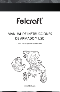 Manual de uso Felcraft TS5009 Camri Cochecito