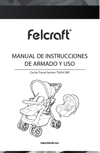 Manual de uso Felcraft TS924 Cochecito