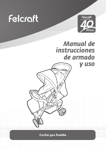 Manual de uso Felcraft 922 Puebla Cochecito