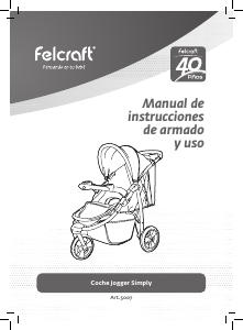 Manual de uso Felcraft 5007 Simply Cochecito