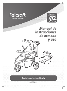 Manual de uso Felcraft TS5007 Simply Cochecito