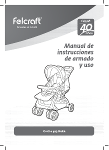 Manual de uso Felcraft 923 Buka Cochecito