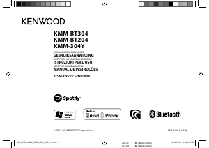 Manuale Kenwood KMM-304Y Autoradio