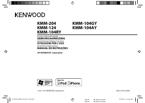 Manual Kenwood KMM-124 Auto-rádio