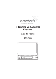 Kullanım kılavuzu Navitech BTV-7400 Oto radyosu