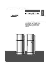 Manual Samsung RT24MGSW Fridge-Freezer
