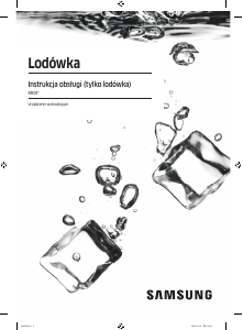 Instrukcja Samsung RR39A7463AP Lodówka