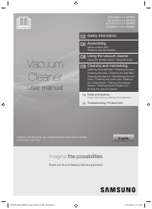 Manual Samsung SC15H40F0V Vacuum Cleaner