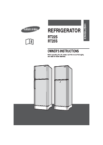 Manual Samsung RT25SASS Fridge-Freezer