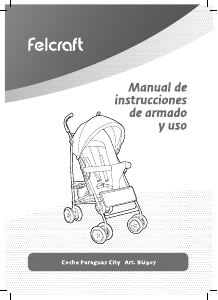Manual de uso Felcraft BU907 City Cochecito