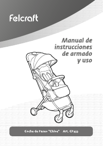 Manual de uso Felcraft CP933 Chloe Cochecito