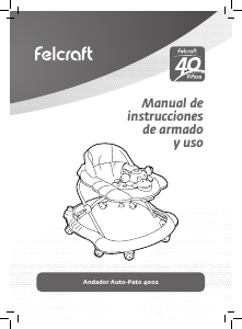 Manual de uso Felcraft 4002 Andador para bébé