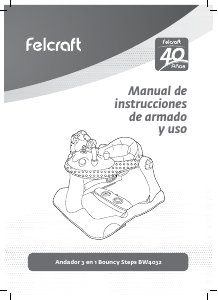 Manual de uso Felcraft BW4032 Andador para bébé