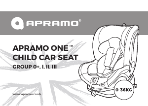 Manual Apramo One Car Seat