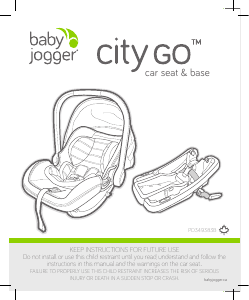 Handleiding Baby Jogger City Go Autostoeltje