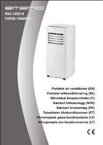 Bruksanvisning Emerio PAC-125216 Klimaanlegg