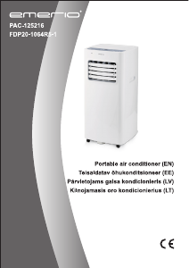 Handleiding Emerio PAC-125216.5 Airconditioner