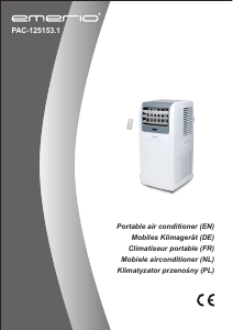 Mode d’emploi Emerio PAC-125153.1 Climatiseur