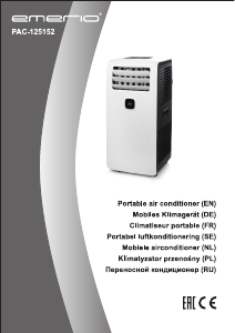 Klimagerät Emerio Bedienungsanleitung PAC-125152