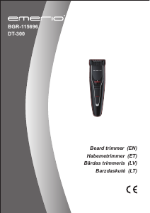 Manual Emerio BGR-115696 Beard Trimmer
