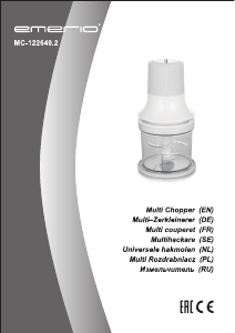 Instrukcja Emerio MC-122649.2 Rozdrabniacz kuchenny