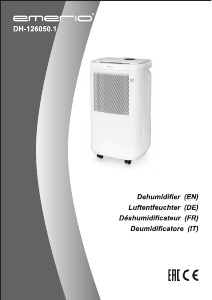 Bedienungsanleitung Emerio DH-126050.1 Luftentfeuchter