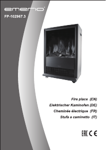 Handleiding Emerio FP-102967.3 Elektrische haard