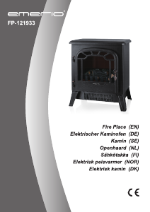 Manual Emerio FP-121933 Electric Fireplace