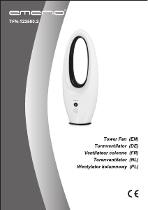 Bedienungsanleitung Emerio TFN-122500.2 Ventilator