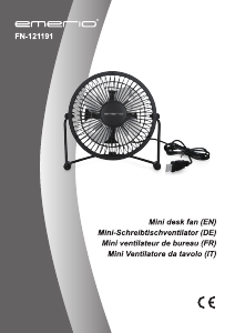 Bedienungsanleitung Emerio FN-121191 Ventilator