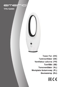 Handleiding Emerio TFN-122500 Ventilator