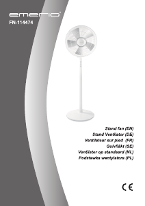 Bedienungsanleitung Emerio FN-114474 Ventilator