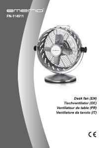 Manuale Emerio FN-114511 Ventilatore