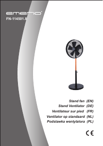 Instrukcja Emerio FN-114501.8 Wentylator