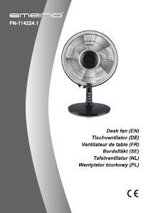 Mode d’emploi Emerio FN-114224.1 Ventilateur